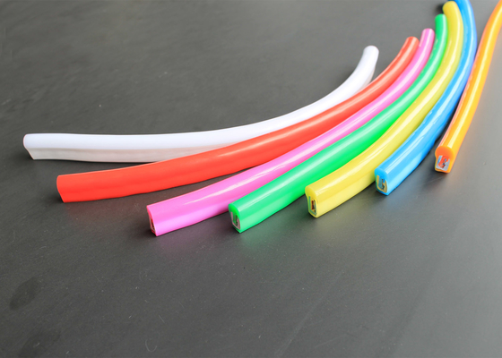 High Bright Neon Flexible Led Strips , Colorful Jacket Mini Neon Lights