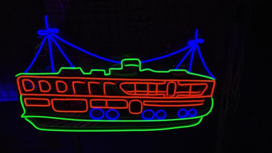 Custom boat neon sign men cave dorm  house wall lighting deco